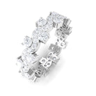 Sparkanite Jewels-Designer Certified Moissanite Eternity Ring